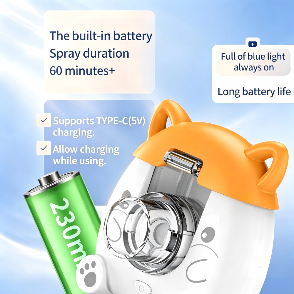 JUSTLANG Portable Pet Mesh Neb - Nebulizer Machine recension och pris