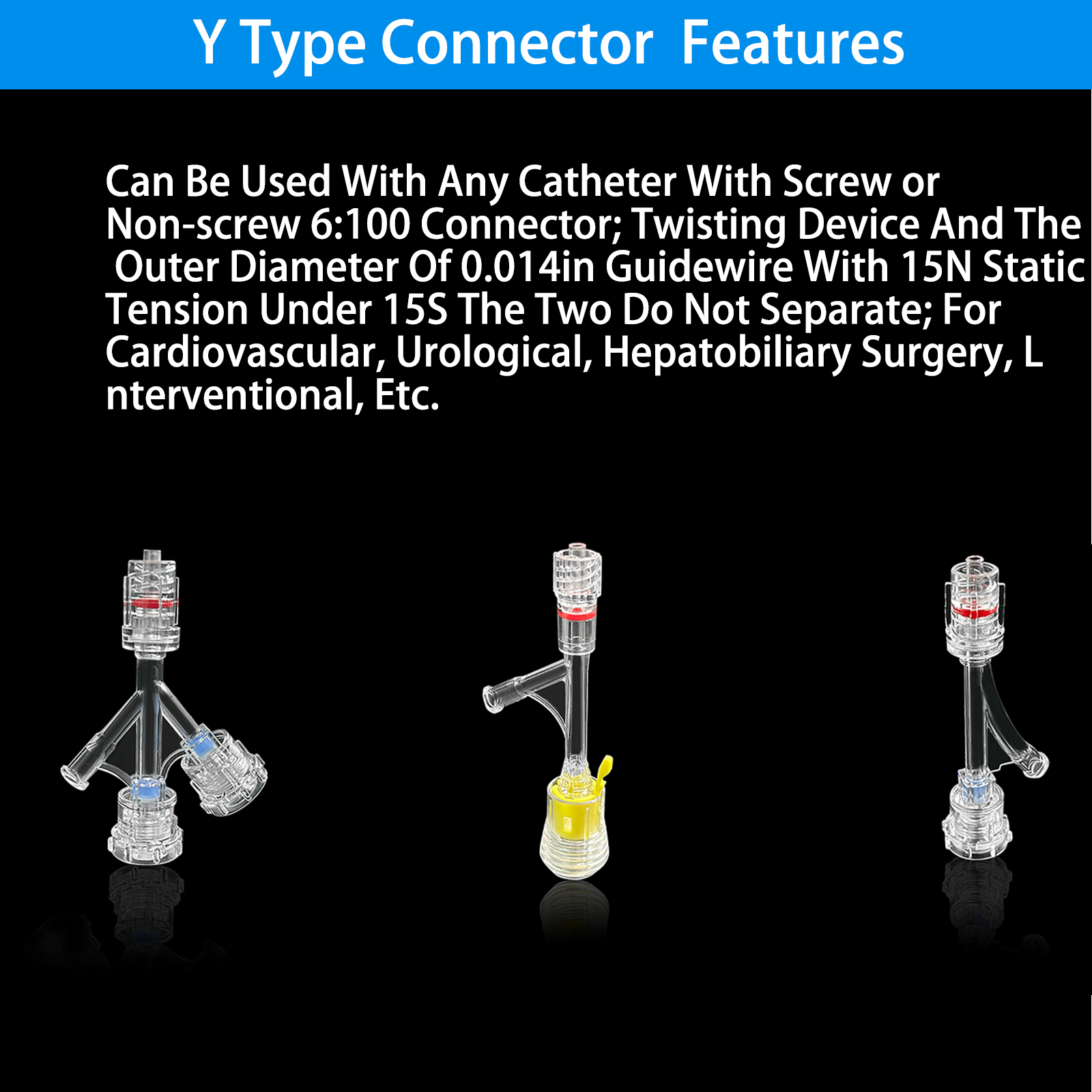 50-Piece Y-Connector Set for R - Medical Lab recension och pris
