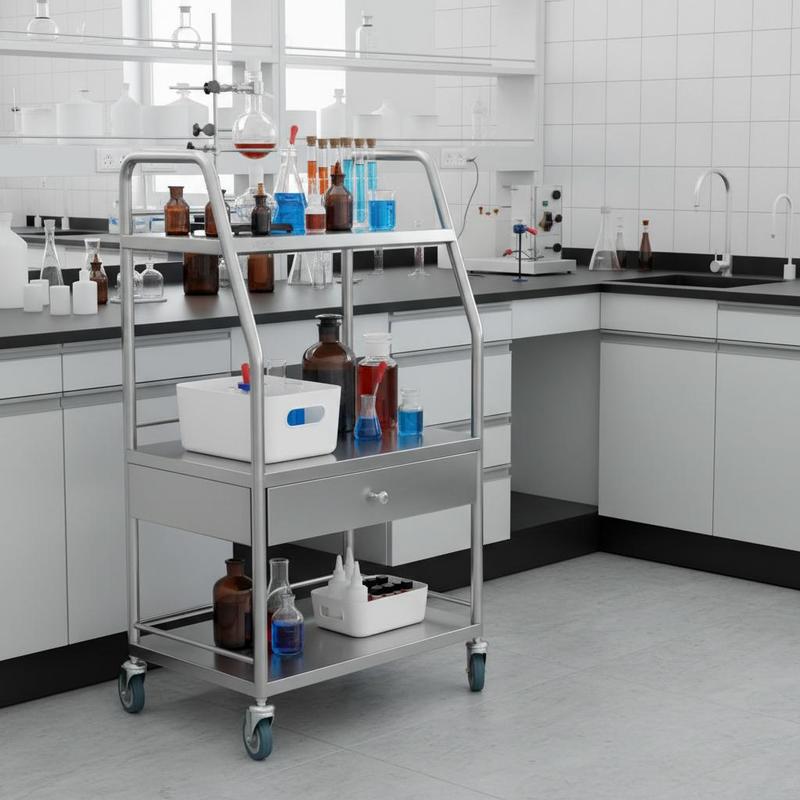 Medical Trolley 23.6x15.7x33.4 - Medical Lab Design recension och pris