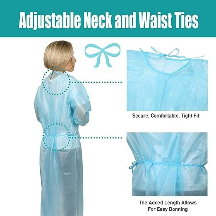 Pcs Disposable PPE Isolation M - Medical Lab recension och pris