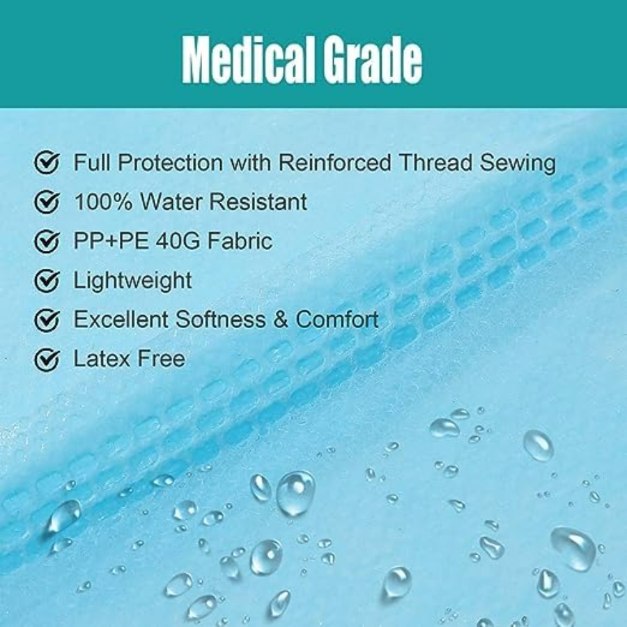 Pcs Disposable PPE Isolation M - Medical Lab recension och pris