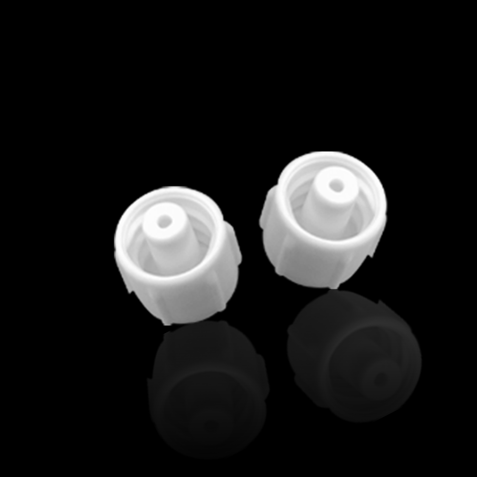 500pcs Male Luer Caps Hole for - Medical Lab recension och pris